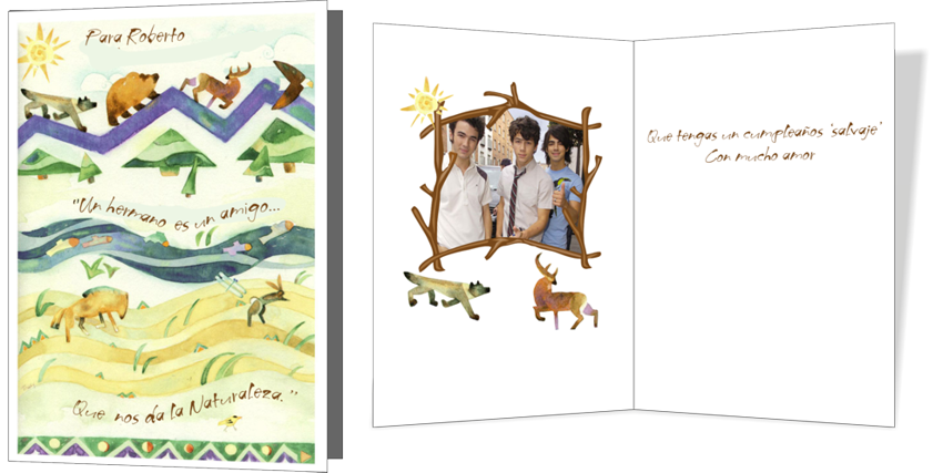 tarjeta silvestre