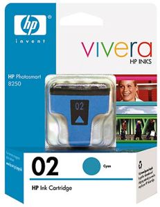 cartucho HP02 Cyan original