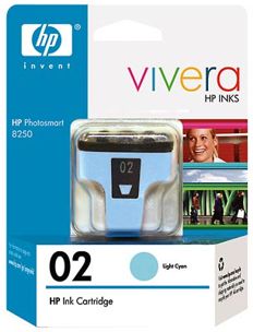 cartucho HP02 Light cyan original