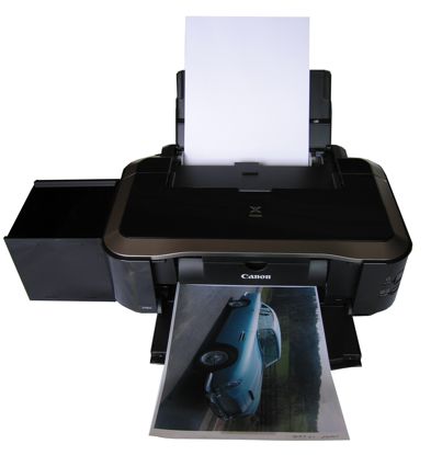 foto de impresora con CISS instalada