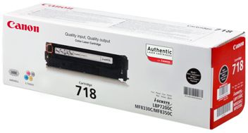 cartucho Canon 718 Black